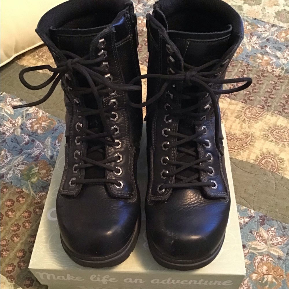 Harley-Davidson boots, much loved, very comfy